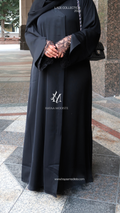 Lace Sleeve Abaya